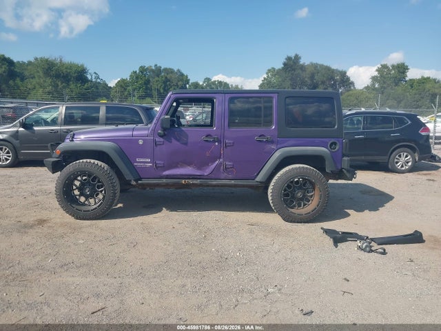 Aukcja sprzedaży 2018 Jeep Wrangler Jk Unlimited Sport S 4x4, vin: 1C4BJWDG1JL835850, numer aukcji: 45981786