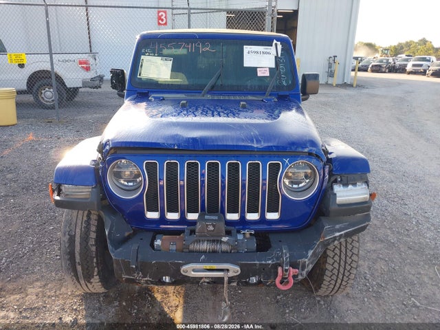 Aukcja sprzedaży 2020 Jeep Wrangler Unlimited Sahara 4x4, vin: 1C4HJXEN6LW103082, numer aukcji: 45981806