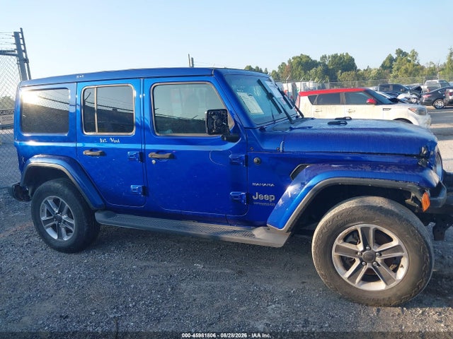 Aukcja sprzedaży 2020 Jeep Wrangler Unlimited Sahara 4x4, vin: 1C4HJXEN6LW103082, numer aukcji: 45981806