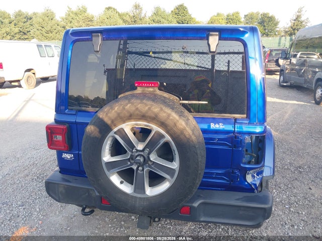 Aukcja sprzedaży 2020 Jeep Wrangler Unlimited Sahara 4x4, vin: 1C4HJXEN6LW103082, numer aukcji: 45981806