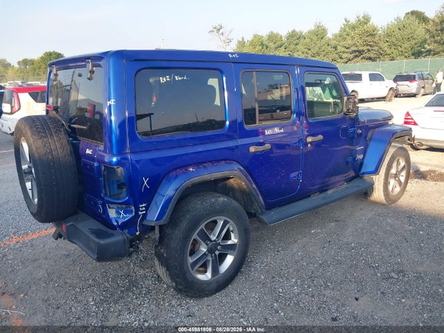 Aukcja sprzedaży 2020 Jeep Wrangler Unlimited Sahara 4x4, vin: 1C4HJXEN6LW103082, numer aukcji: 45981806