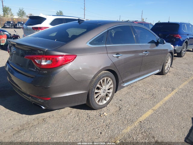 45981820 :رقم المزاد ، 5NPE34AF5FH106902 vin ، 2015 Hyundai Sonata Limited مزاد بيع