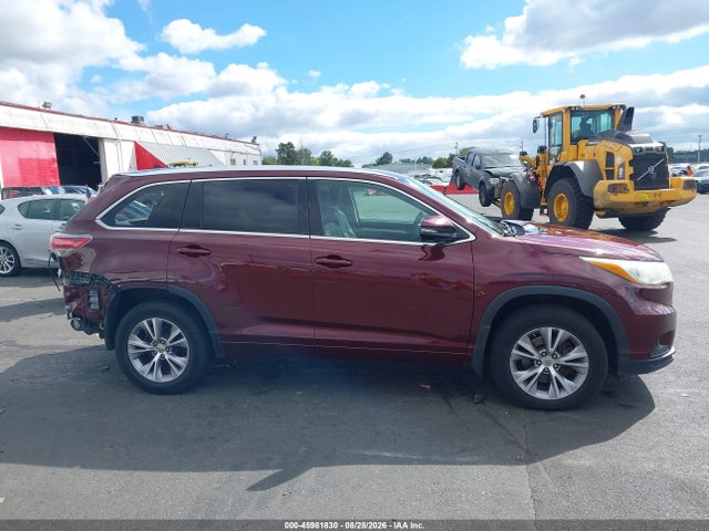 Продаж на аукціоні авто 2015 Toyota Highlander Xle V6, vin: 5TDJKRFH5FS140227, номер лоту: 45981830
