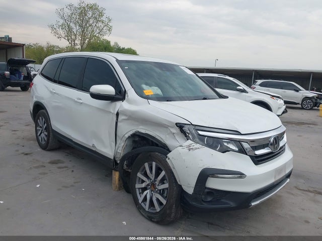 2022 Honda Pilot 2wd Ex-l მანქანა იყიდება აუქციონზე, vin: 5FNYF5H56NB038565, აუქციონის ნომერი: 45981844