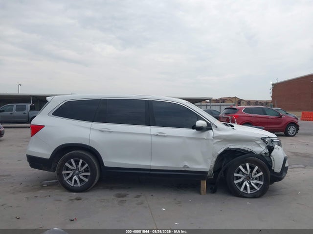 2022 Honda Pilot 2wd Ex-l მანქანა იყიდება აუქციონზე, vin: 5FNYF5H56NB038565, აუქციონის ნომერი: 45981844