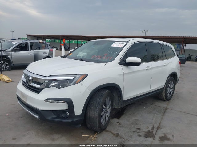 2022 Honda Pilot 2wd Ex-l მანქანა იყიდება აუქციონზე, vin: 5FNYF5H56NB038565, აუქციონის ნომერი: 45981844
