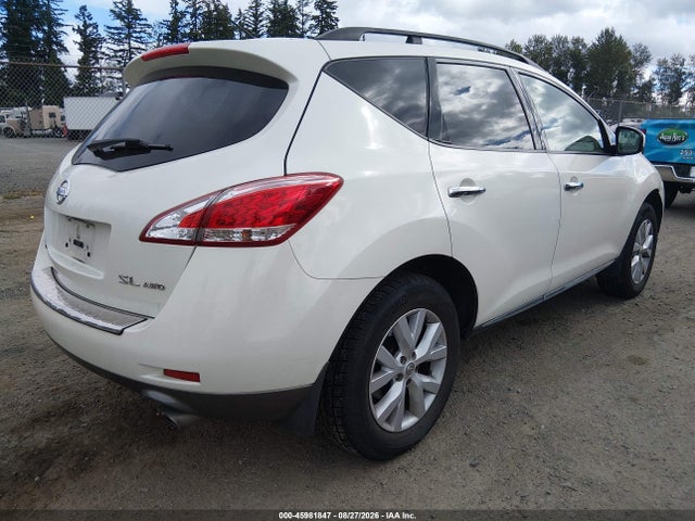 Продаж на аукціоні авто 2011 Nissan Murano Sl, vin: JN8AZ1MW4BW171188, номер лоту: 45981847