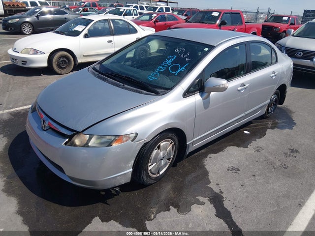 Aukcja sprzedaży 2007 Honda Civic Hybrid, vin: JHMFA36217S003326, numer aukcji: 45981863