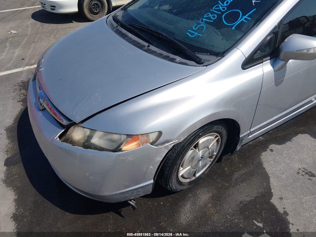 Aukcja sprzedaży 2007 Honda Civic Hybrid, vin: JHMFA36217S003326, numer aukcji: 45981863