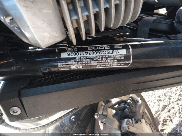 Продаж на аукціоні авто 2003 Honda Vtx1800 C, vin: 1HFSC46003A110825, номер лоту: 45981901