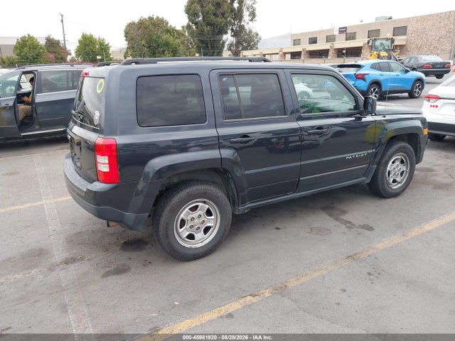 2014 Jeep Patriot Sport მანქანა იყიდება აუქციონზე, vin: 1C4NJPBB5ED785609, აუქციონის ნომერი: 45981920