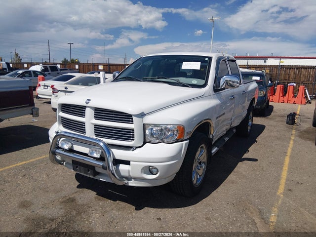 2005 Dodge Ram 1500 Slt/laramie მანქანა იყიდება აუქციონზე, vin: 1D7HU18DX5J575489, აუქციონის ნომერი: 45981994