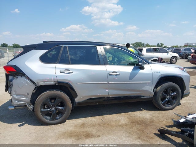 2019 Toyota Rav4 Hybrid Xse მანქანა იყიდება აუქციონზე, vin: JTMEWRFV0KD515619, აუქციონის ნომერი: 45982058