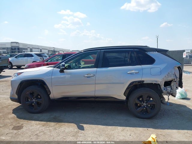 2019 Toyota Rav4 Hybrid Xse მანქანა იყიდება აუქციონზე, vin: JTMEWRFV0KD515619, აუქციონის ნომერი: 45982058