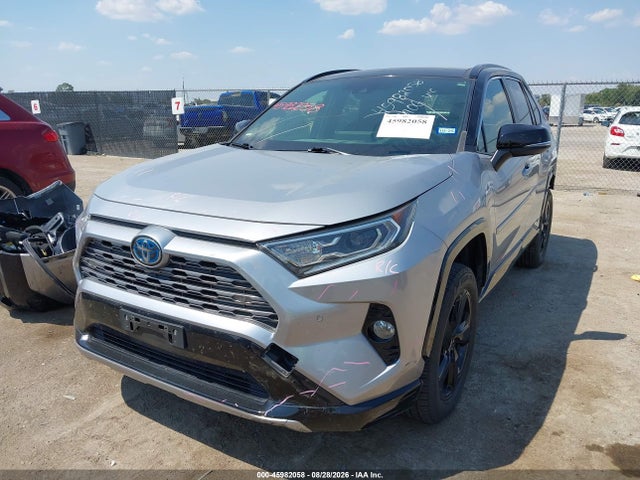 2019 Toyota Rav4 Hybrid Xse მანქანა იყიდება აუქციონზე, vin: JTMEWRFV0KD515619, აუქციონის ნომერი: 45982058