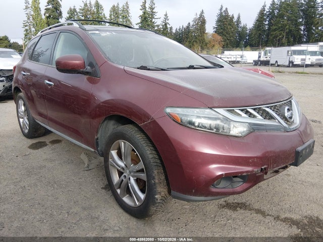 Продаж на аукціоні авто 2011 Nissan Murano Le, vin: JN8AZ1MW9BW158856, номер лоту: 45982080