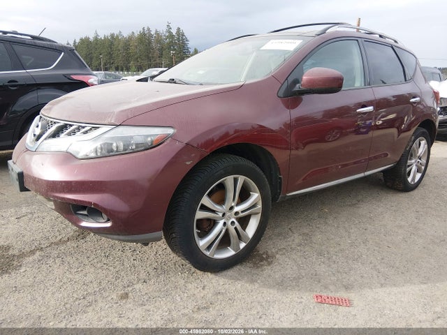 Продаж на аукціоні авто 2011 Nissan Murano Le, vin: JN8AZ1MW9BW158856, номер лоту: 45982080