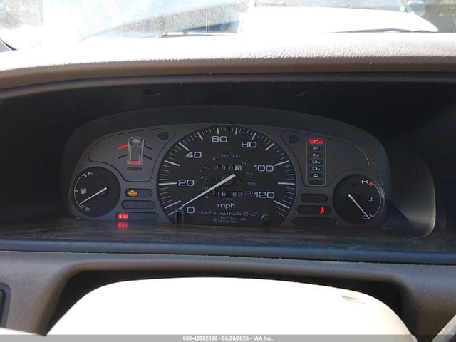 45982098 :رقم المزاد ، JHMRA1870VC000984 vin ، 1997 Honda Odyssey Ex مزاد بيع