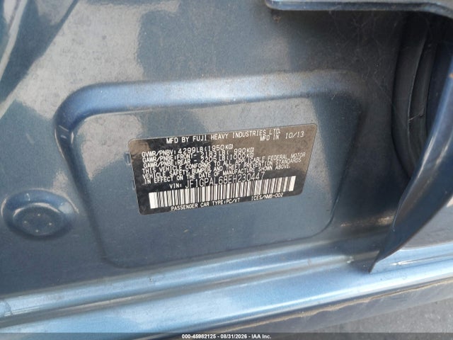 Aukcja sprzedaży 2014 Subaru Impreza 2.0i Sport Premium, vin: JF1GPAL68EH230447, numer aukcji: 45982125