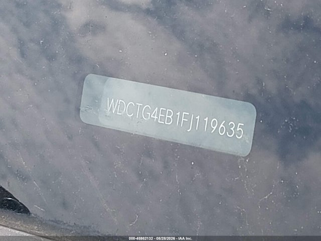 Продаж на аукціоні авто 2015 Mercedes-benz Gla 250, vin: WDCTG4EB1FJ119635, номер лоту: 45982132