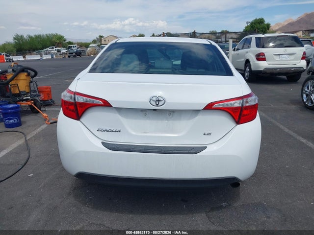 Toyota COROLLA LE 2016 2T1BURHE2GC541441 Image 17