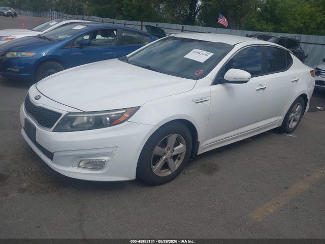 2015 Kia Optima Lx მანქანა იყიდება აუქციონზე, vin: KNAGM4A70F5664345, აუქციონის ნომერი: 45982191