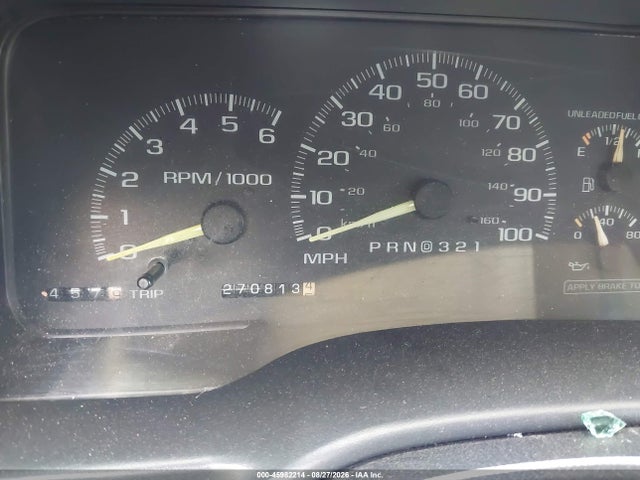 1997 Chevrolet C1500 Fleetside მანქანა იყიდება აუქციონზე, vin: 1GCEC19R2VE100759, აუქციონის ნომერი: 45982214