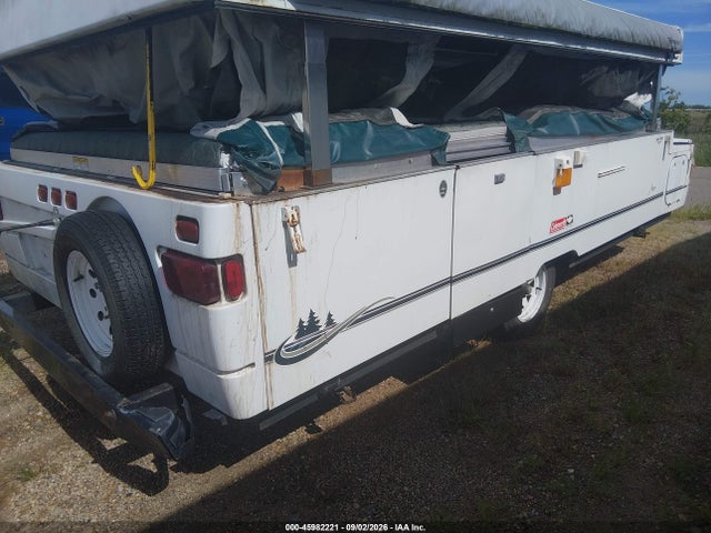 2002 Coleman Camper Trailer მანქანა იყიდება აუქციონზე, vin: 4CP651H1827230069, აუქციონის ნომერი: 45982221