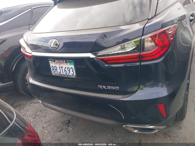 Aukcja sprzedaży 2017 Lexus Rx 350, vin: 2T2ZZMCA4HC058277, numer aukcji: 45982240