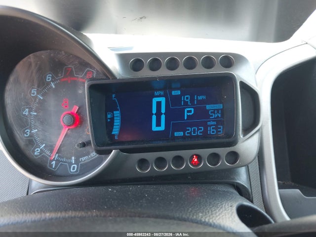 Продажа на аукционе авто 2013 Chevrolet Sonic Lt Auto, vin: 1G1JC6SH5D4175305, номер лота: 45982243