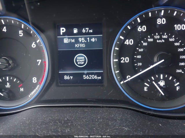45982293 :رقم المزاد ، KM8K62AA0KU246063 vin ، 2019 Hyundai Kona Sel مزاد بيع