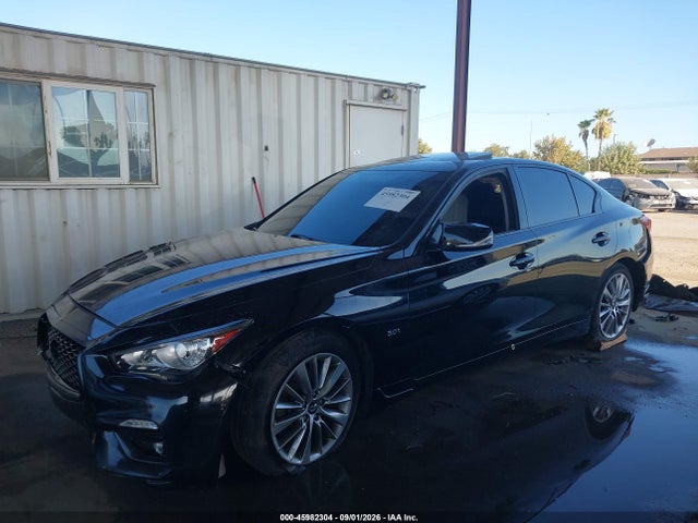 45982304 :رقم المزاد ، JN1EV7AP4KM518199 vin ، 2019 Infiniti Q50 3.0t Luxe مزاد بيع