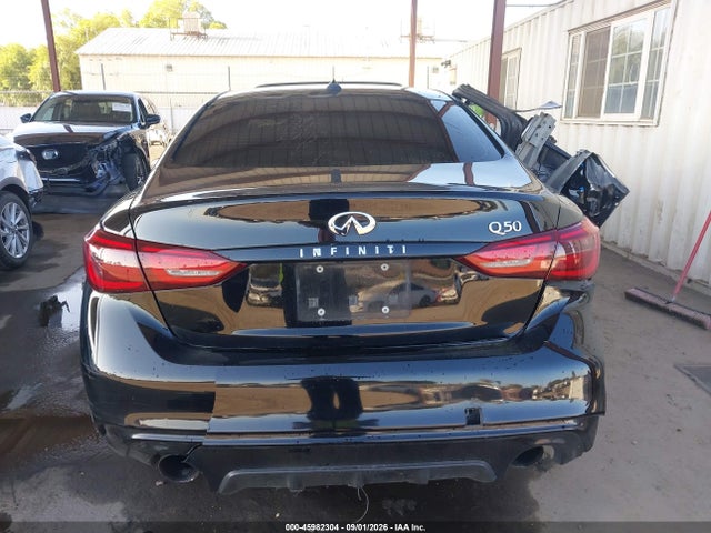 45982304 :رقم المزاد ، JN1EV7AP4KM518199 vin ، 2019 Infiniti Q50 3.0t Luxe مزاد بيع