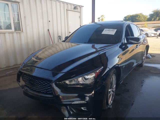 45982304 :رقم المزاد ، JN1EV7AP4KM518199 vin ، 2019 Infiniti Q50 3.0t Luxe مزاد بيع