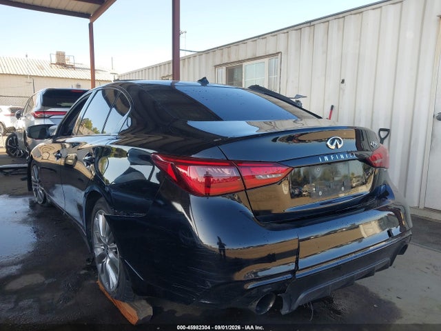 45982304 :رقم المزاد ، JN1EV7AP4KM518199 vin ، 2019 Infiniti Q50 3.0t Luxe مزاد بيع