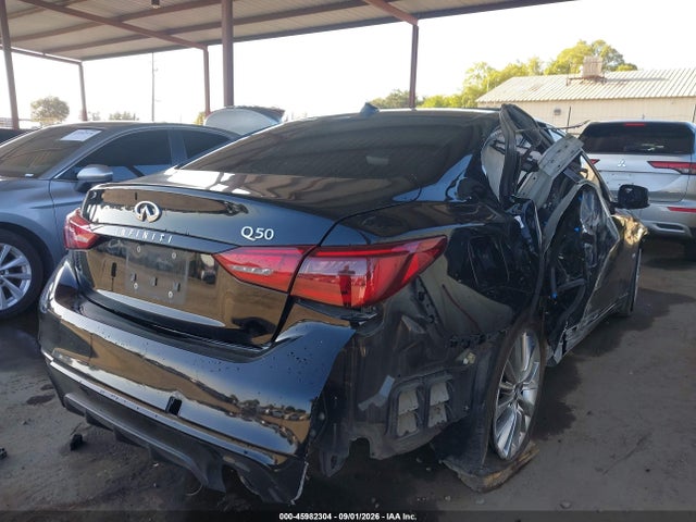 45982304 :رقم المزاد ، JN1EV7AP4KM518199 vin ، 2019 Infiniti Q50 3.0t Luxe مزاد بيع