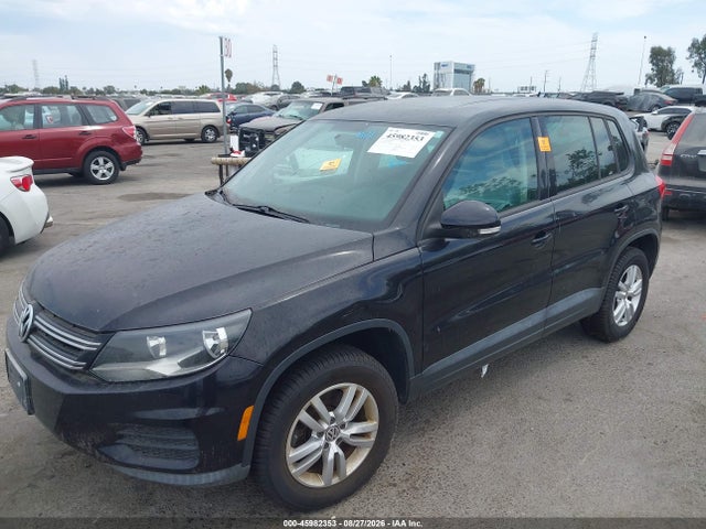 Aukcja sprzedaży 2012 Volkswagen Tiguan S, vin: WVGBV7AX5CW605238, numer aukcji: 45982353