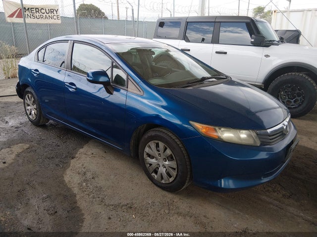 Aukcja sprzedaży 2012 Honda Civic Lx, vin: 19XFB2F53CE321612, numer aukcji: 45982369