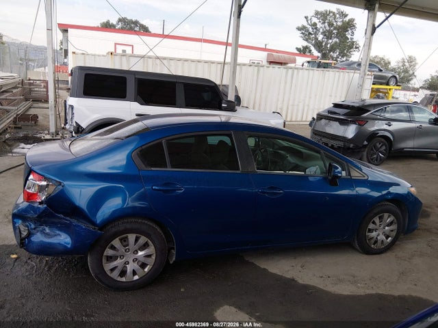 Aukcja sprzedaży 2012 Honda Civic Lx, vin: 19XFB2F53CE321612, numer aukcji: 45982369