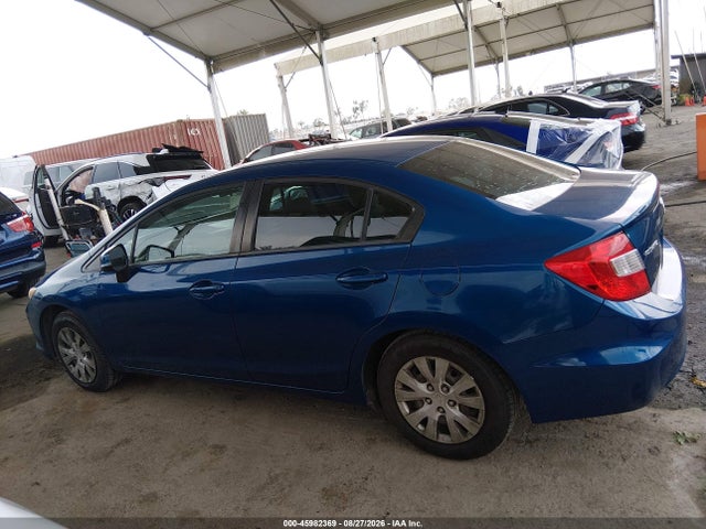 Aukcja sprzedaży 2012 Honda Civic Lx, vin: 19XFB2F53CE321612, numer aukcji: 45982369