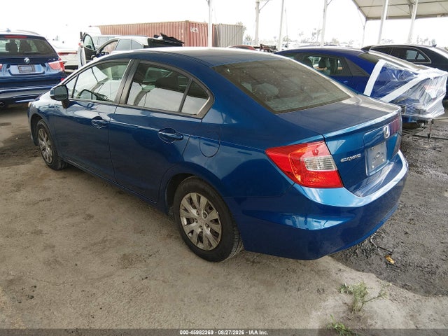 Aukcja sprzedaży 2012 Honda Civic Lx, vin: 19XFB2F53CE321612, numer aukcji: 45982369