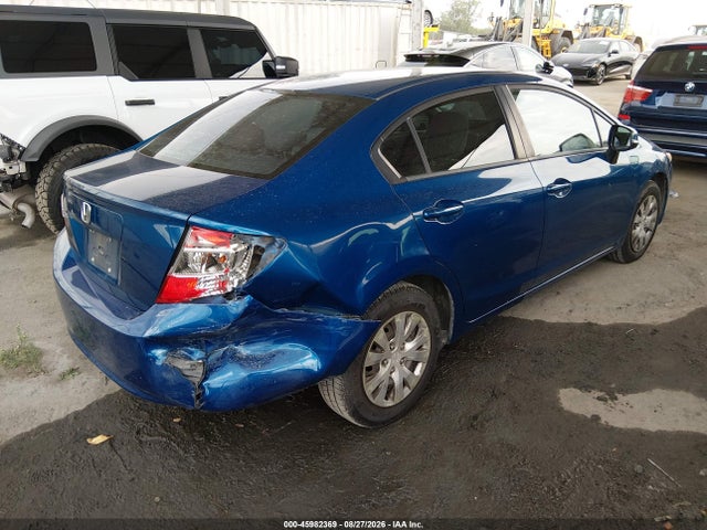 Aukcja sprzedaży 2012 Honda Civic Lx, vin: 19XFB2F53CE321612, numer aukcji: 45982369