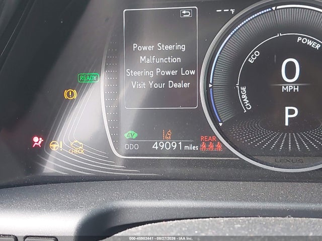 2024 Lexus Es 300h მანქანა იყიდება აუქციონზე, vin: 58ADA1C15RU038925, აუქციონის ნომერი: 45982441