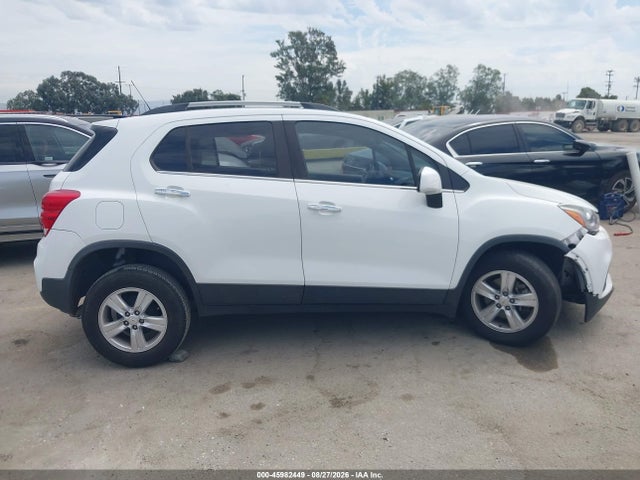 2018 Chevrolet Trax Lt მანქანა იყიდება აუქციონზე, vin: KL7CJLSB1JB583112, აუქციონის ნომერი: 45982449