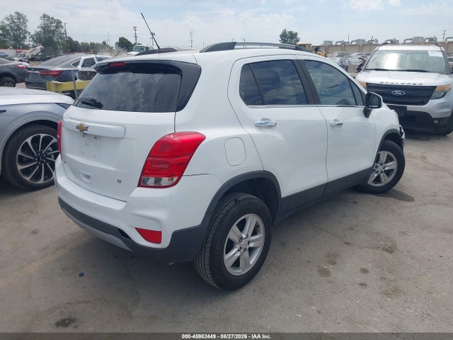 2018 Chevrolet Trax Lt მანქანა იყიდება აუქციონზე, vin: KL7CJLSB1JB583112, აუქციონის ნომერი: 45982449