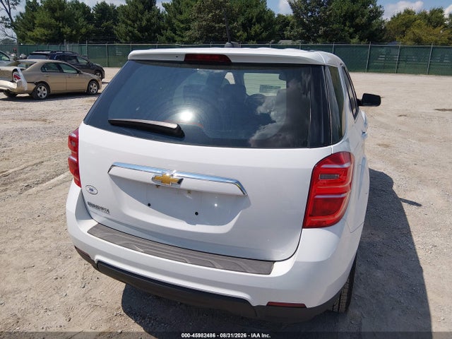 2017 Chevrolet Equinox Ls მანქანა იყიდება აუქციონზე, vin: 2GNALBEK8H6104151, აუქციონის ნომერი: 45982486