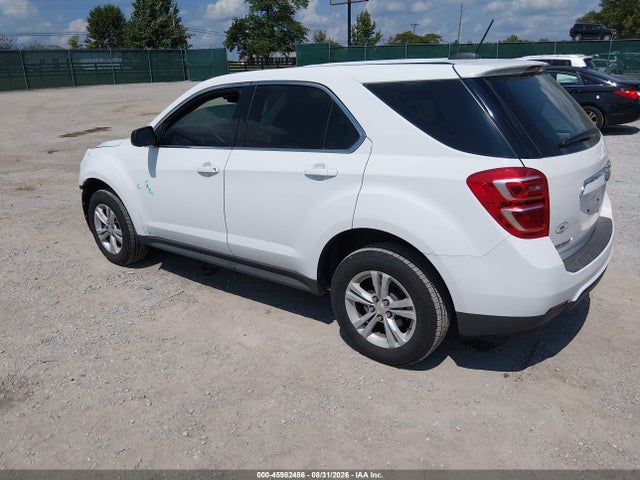 2017 Chevrolet Equinox Ls მანქანა იყიდება აუქციონზე, vin: 2GNALBEK8H6104151, აუქციონის ნომერი: 45982486