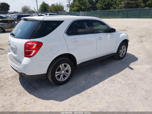 2017 Chevrolet Equinox Ls მანქანა იყიდება აუქციონზე, vin: 2GNALBEK8H6104151, აუქციონის ნომერი: 45982486