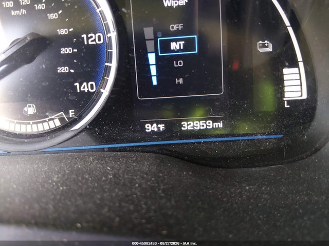KMHC65LC3HU058179 Hyundai Ioniq Hybrid Blue