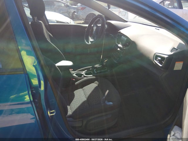 KMHC65LC3HU058179 Hyundai Ioniq Hybrid Blue